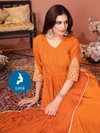Bhoomika By Kaya Roman Mul Chanderi Anarkali Kurtis Set Wholesalers In Surat